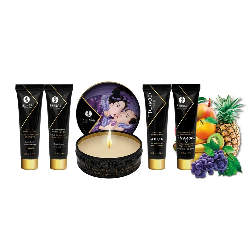 Подарунковий набір Shunga Geishas Secrets – Exotic Fruits
