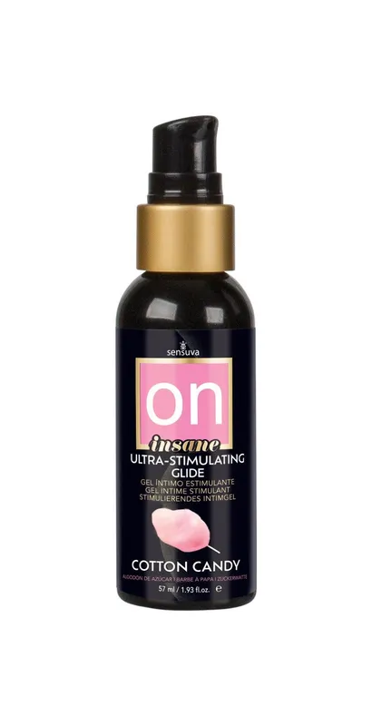 Збуджувальна змазка Sensuva Ultra-Stimulating On Insane Cotton Candy, 57 мл
