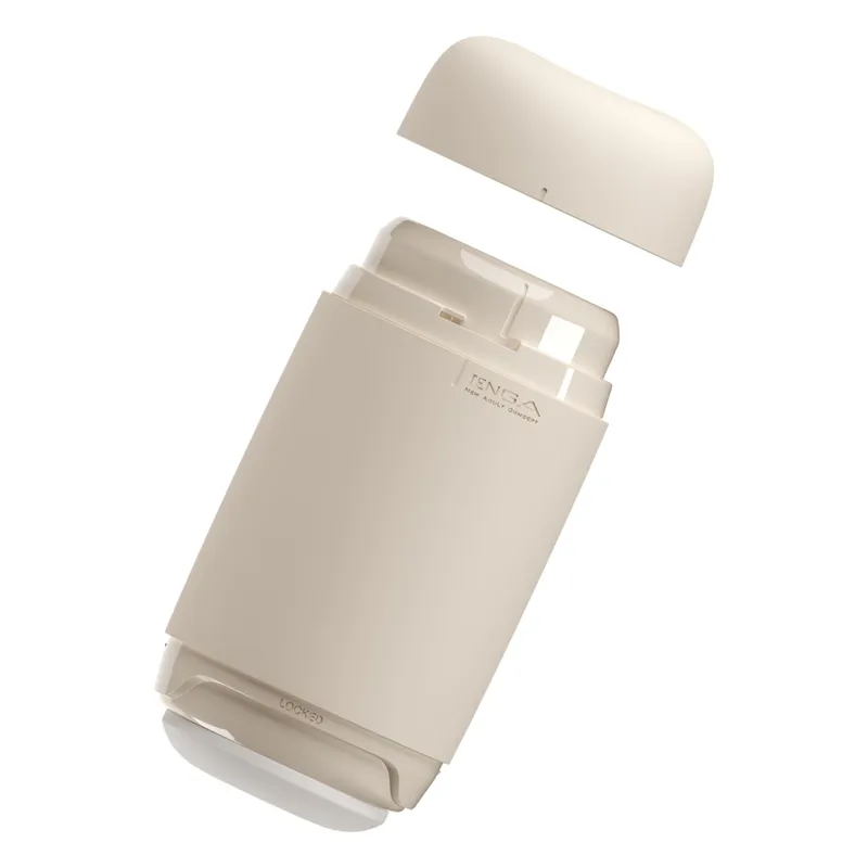 Мастурбатор TENGA PUFFY LATTE BROWN, ультрам'який, наскрізний, багаторазовий