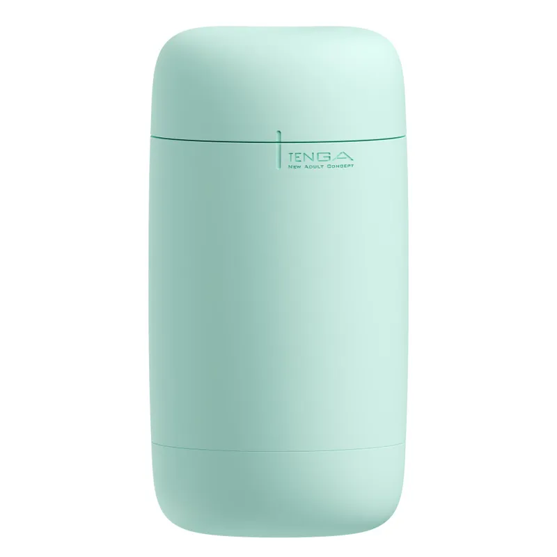 Мастурбатор TENGA PUFFY Mint Green, ультрам'який, наскрізний