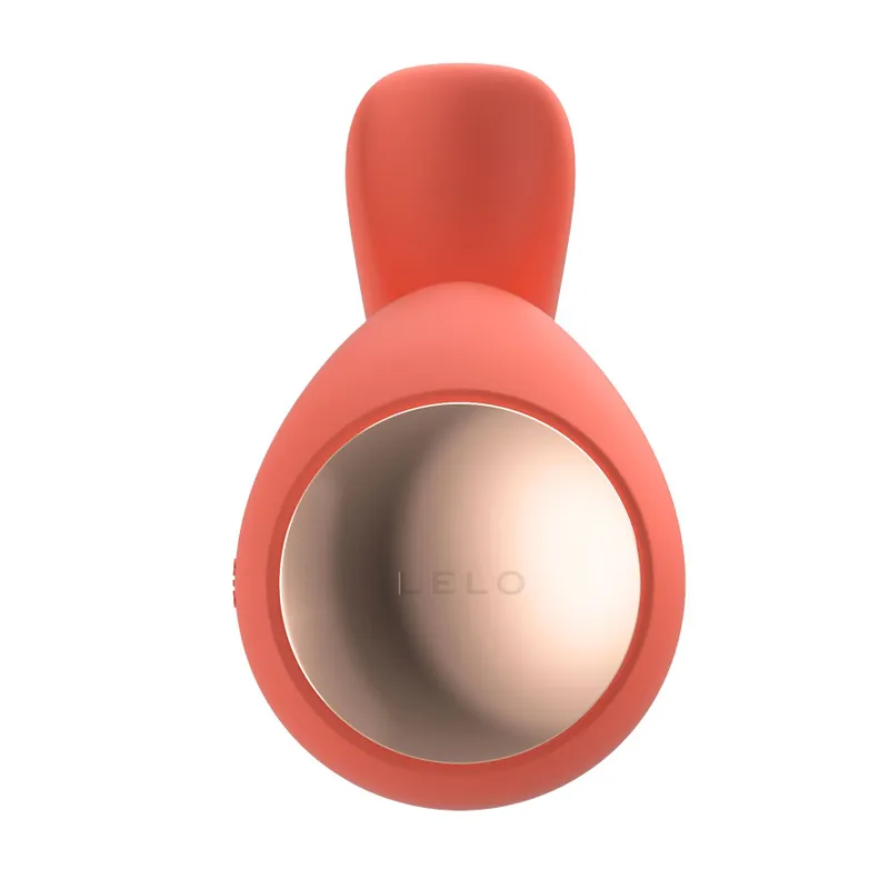 Смарт-вібратор LELO Ida Wave Coral Red, вагінально-кліторальний, технологія WaveMotion