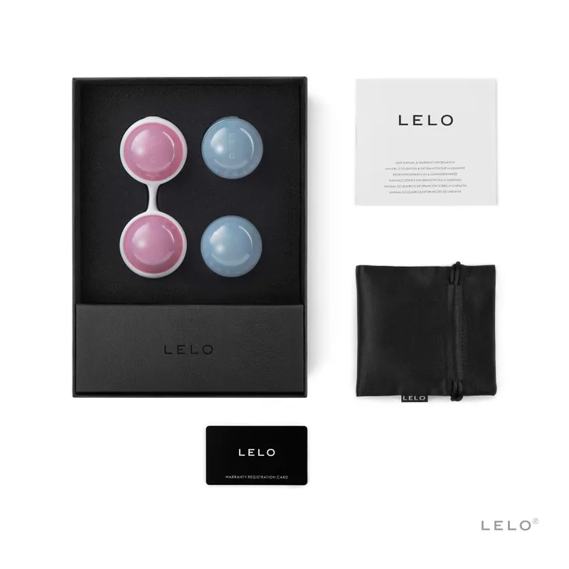 Вагінальні кульки LELO Beads Mini, набір 4 шт, 2х28 г та 2х37 г