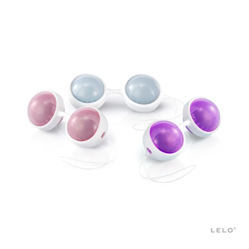 Набір вагінальних кульок LELO Beads Plus, діаметр 3,5 см, 2х28, 2х37 та 2х60 г