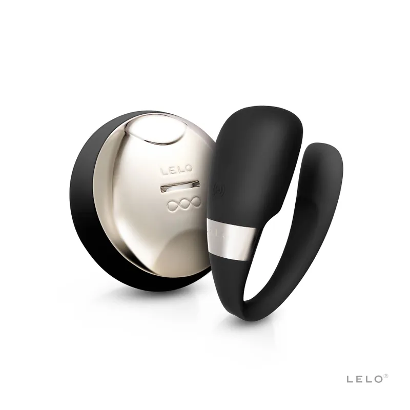 Вібратор для пар LELO Tiani 3 Black, 2 мотори, пульт ДУ