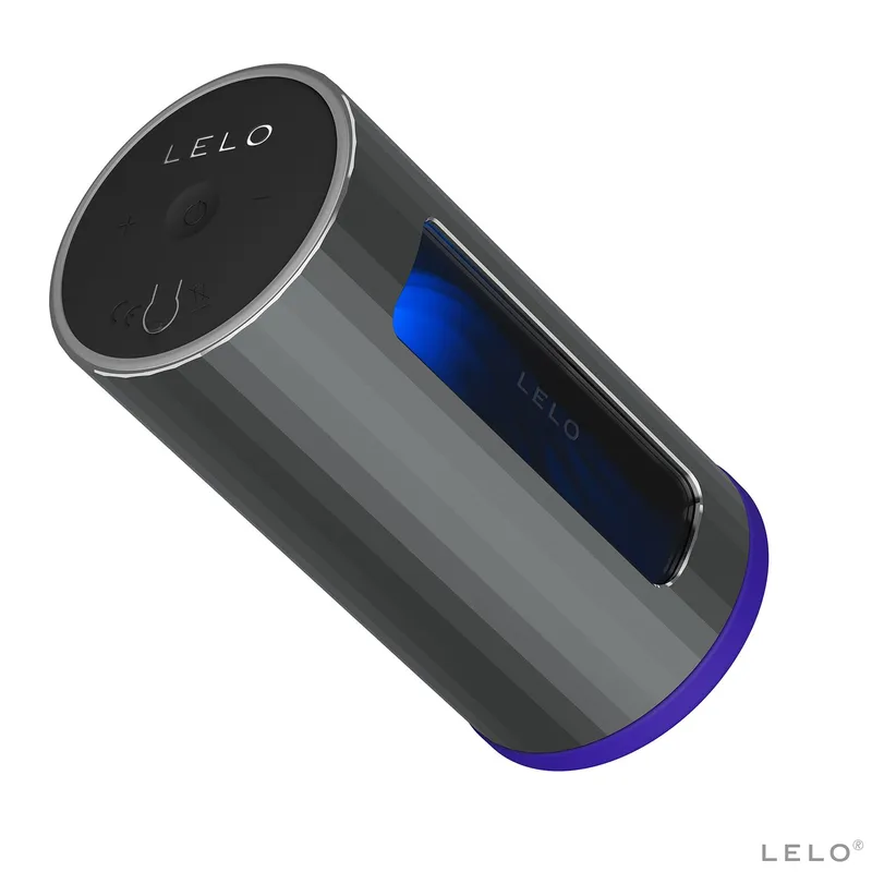 Смарт-мастурбатор LELO F1S V2 Blue з вібрацією та технологією SENSONIC