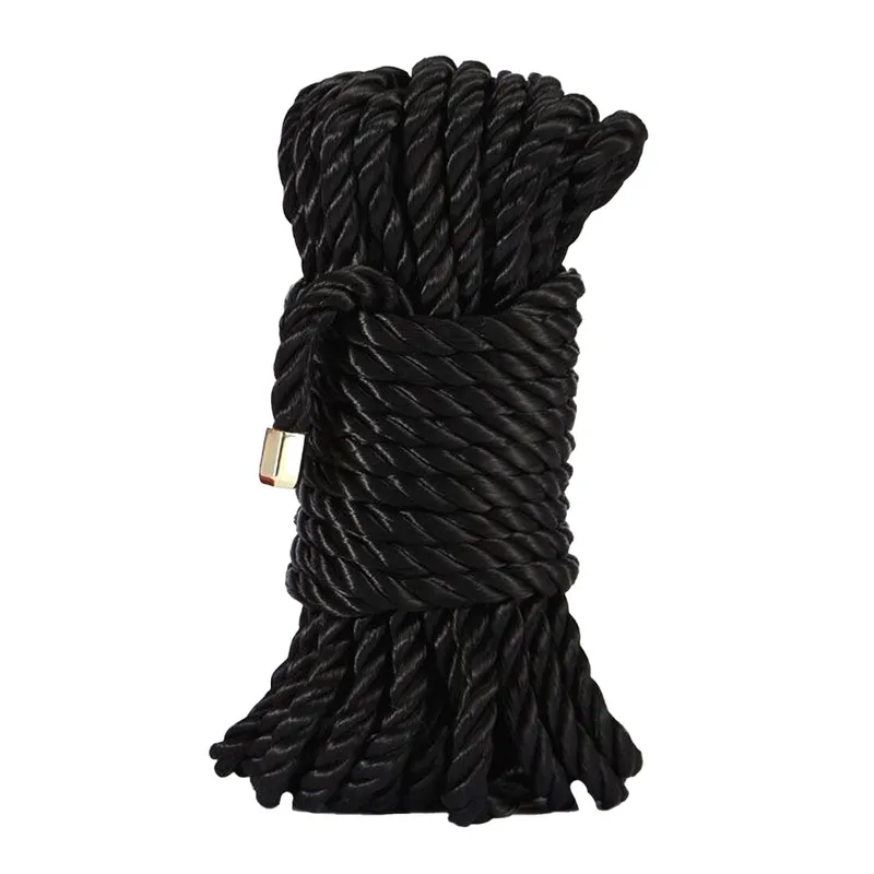 Мотузка для шибарі Zalo Bondage Rope Black, 10 м
