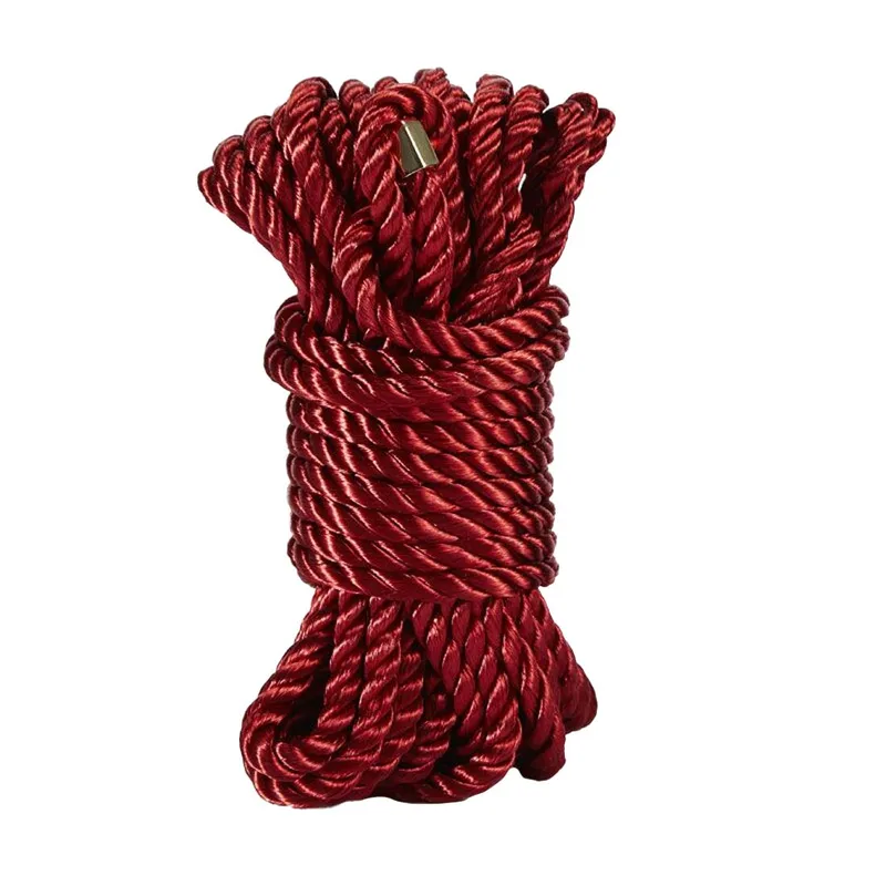Мотузка для шибарі Zalo Bondage Rope Red, 10 м