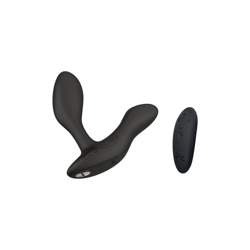 Смарт-вібромасажер простати We-Vibe Vector+ CHARCOAL BLACK з пультом ДК