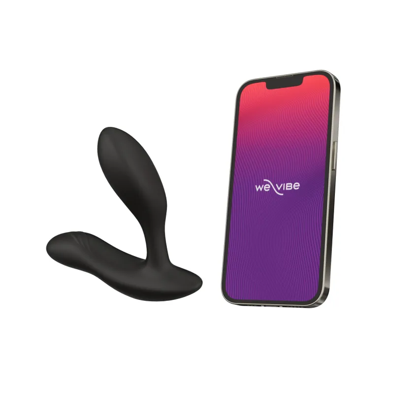 Смарт-вібромасажер простати We-Vibe Vector+ CHARCOAL BLACK з пультом ДК