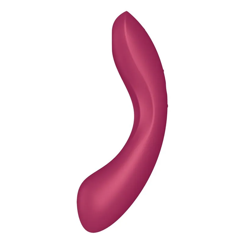 Вакуумний стимулятор з вібрацією Satisfyer Curvy Trinity 1, іграшка 3в1