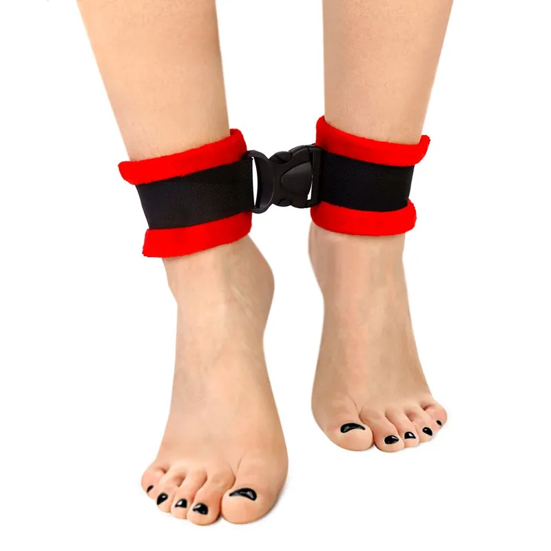 Поножі Art of Sex Ankle Cuffs Soft Touch, червоні