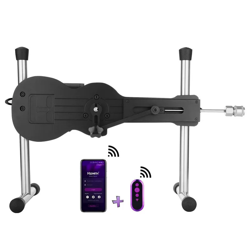 Секс-машина Hismith AK-09 Sex Machine з керуванням через застосунок, фалоімітатор у комплекті