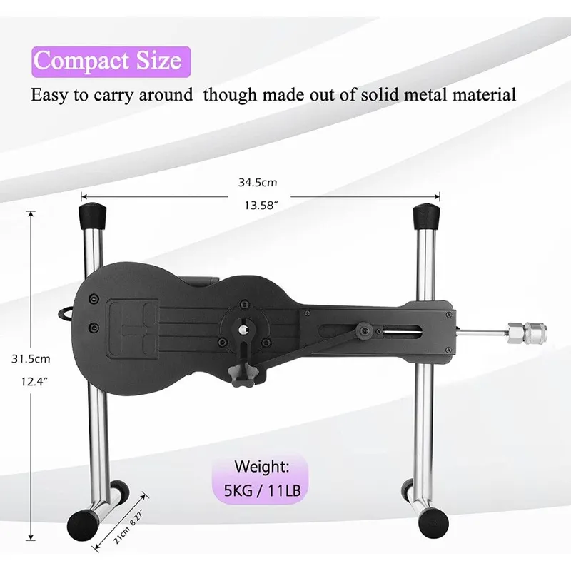 Секс-машина Hismith AK-09 Sex Machine з керуванням через застосунок, фалоімітатор у комплекті