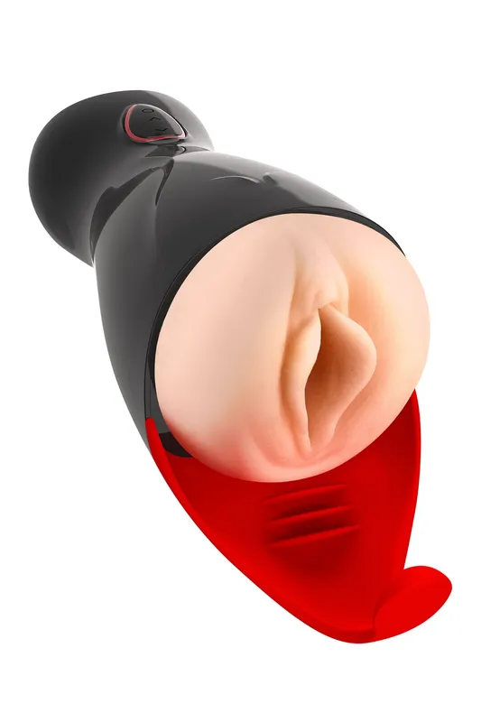 Мастурбатор Real Body - Real Sucking Pussy 2 з вібрацією, всмоктуванням і звуком
