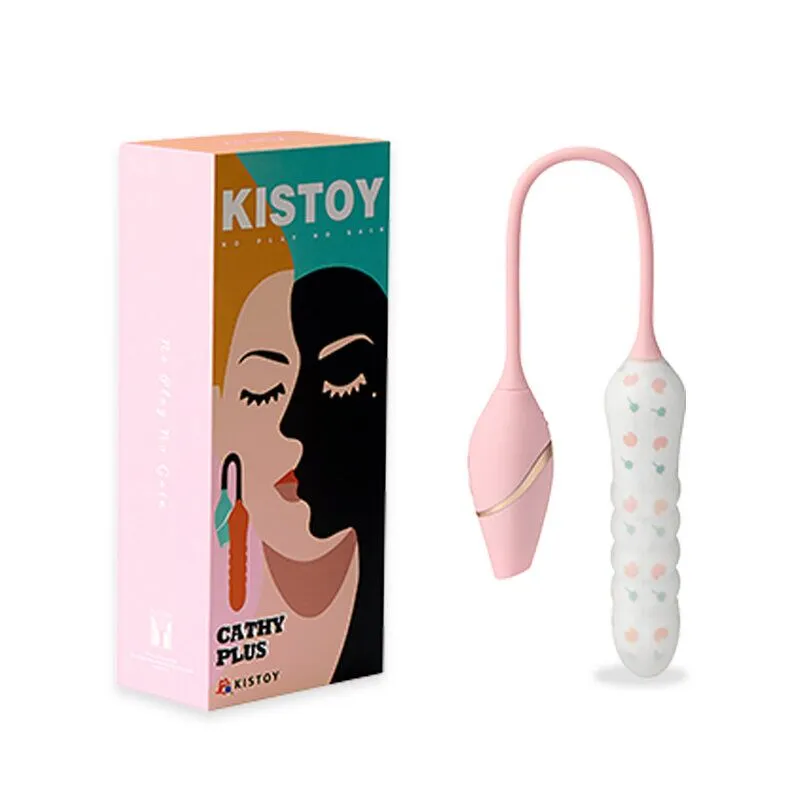 Пульсатор із вакуумним стимулятором KISTOY Cathy Plus на гнучкій зчіпці