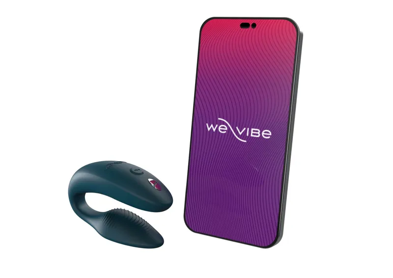 Смарт-вібратор для пар We-Vibe Sync 2 Green Velvet, 10 режимів, пульт ДУ