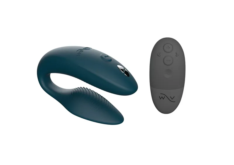 Смарт-вібратор для пар We-Vibe Sync 2 Green Velvet, 10 режимів, пульт ДУ