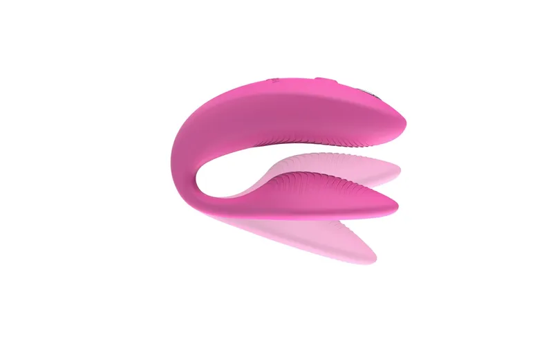 Смарт-вібратор для пар We-Vibe Sync 2 Rose, 10 віброрежимів, пульт ДУ