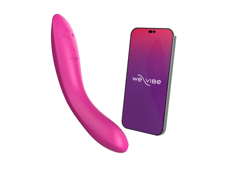 Смарт-вібратор We-Vibe Rave 2 Twisted Pleasure Pink, для точки G та входу в піхву