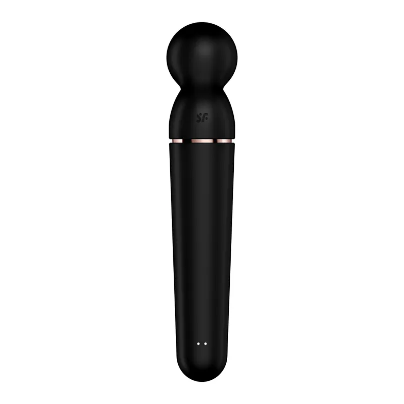 Вібромасажер Satisfyer Planet Wand-er Black/Rosegold, бездротовий