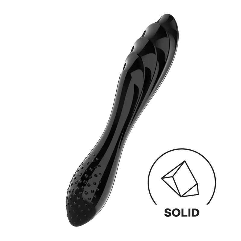 Двосторонній скляний дилдо Satisfyer Dazzling Crystal 1