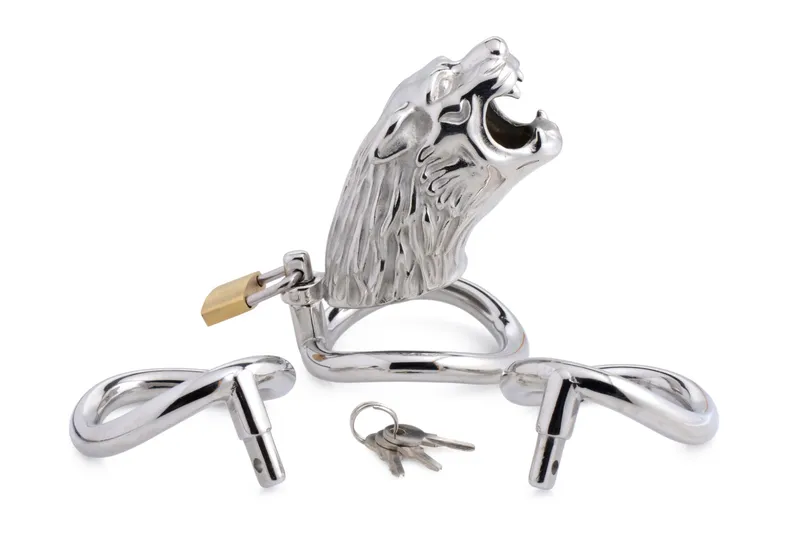 Клітка для пеніса Master Series Tiger King Cock Cage With Lock