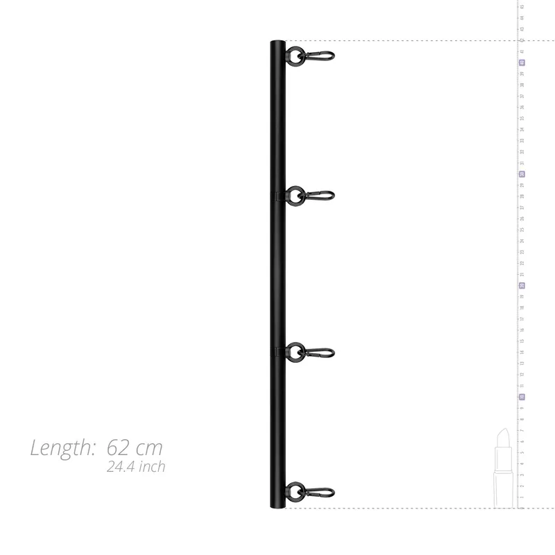 Розпірка-фіксатор Bedroom Fantasies Spreader Bar Lightweight Restraint Bar, чорна