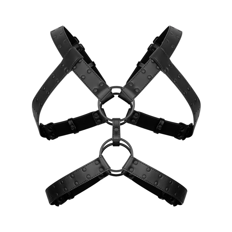 Портупея Bedroom Fantasies Rocco Bondage Harness, чорна