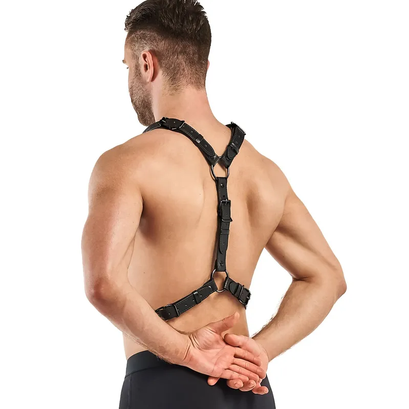 Портупея Bedroom Fantasies Max Bondage Harness, чорна