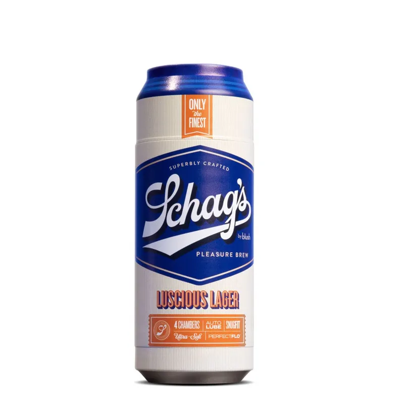 Мастурбатор Blush Schag's Luscious Lager Masturbator Frosted у формі банки пива