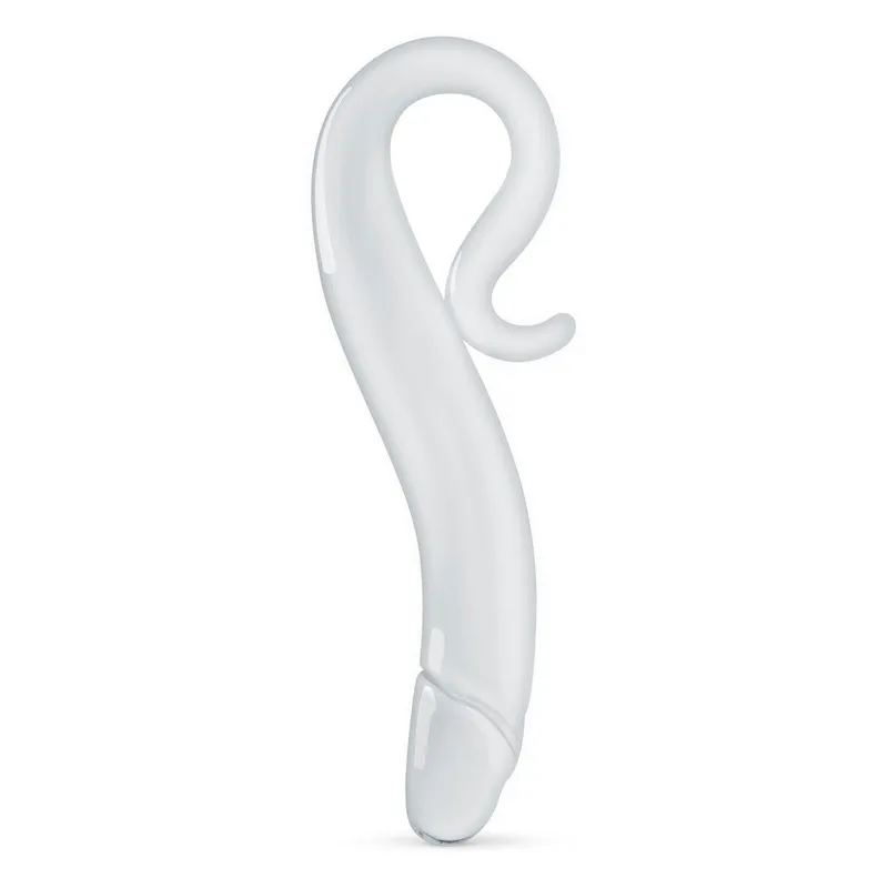 Скляний дилдо Gildo Glass Dildo No. 14, вигнута форма