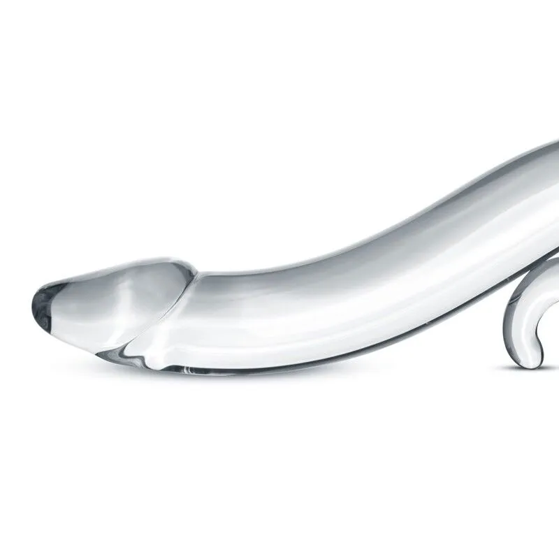 Скляний дилдо Gildo Glass Dildo No. 14, вигнута форма