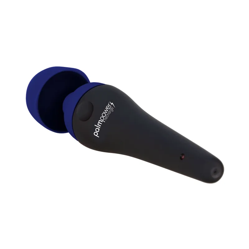 Вібромасажер PalmPower Recharge Blue з гнучкою головкою