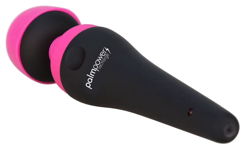 Вібромасажер PalmPower Recharge Pink, перезаряджуваний, гнучка головка