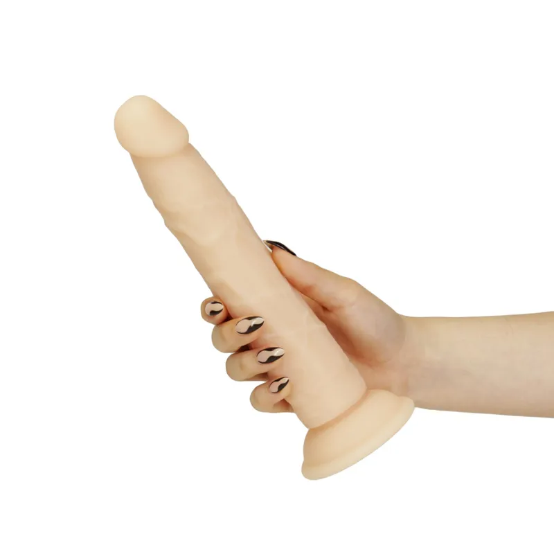 Фалоімітатор Naked Addiction 9″ Silicone Dual Density Bendable Dildo Vanilla