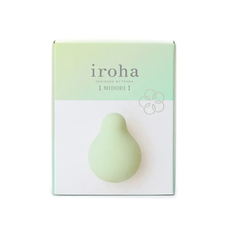 Мінівібратор IROHA MIDORI, для пестощів і масажу, 5 режимів, перезаряджуваний