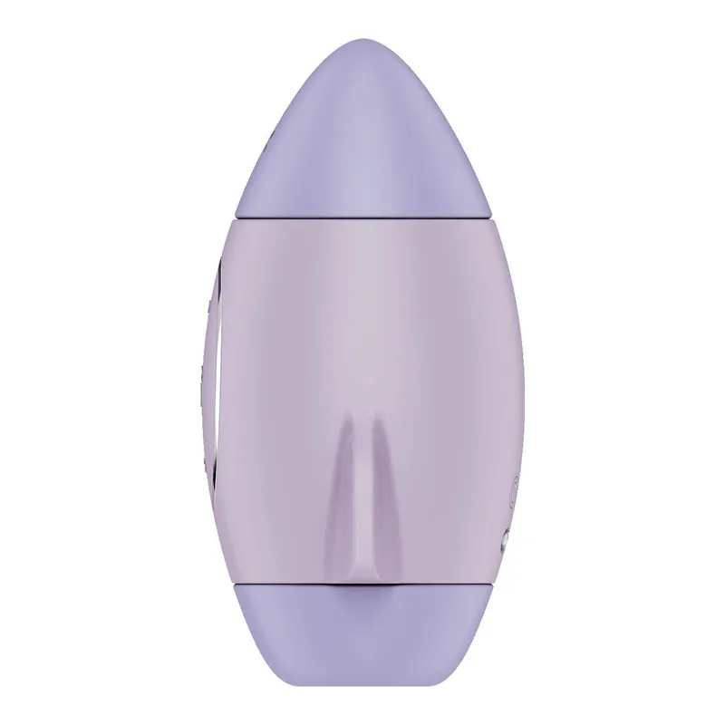 Вакуумний стимулятор з вібрацією Satisfyer Mission Control Violet, 2 незалежні мотори