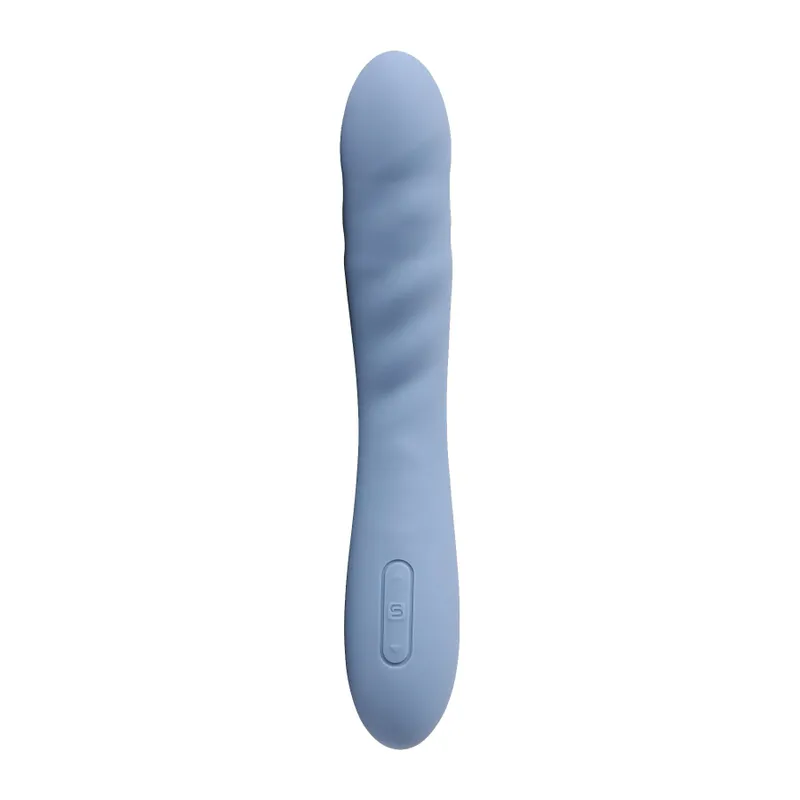 Смарт-вібратор з пульсацією Svakom Ava Neo Cornflower Blue, 15 режимів роботи
