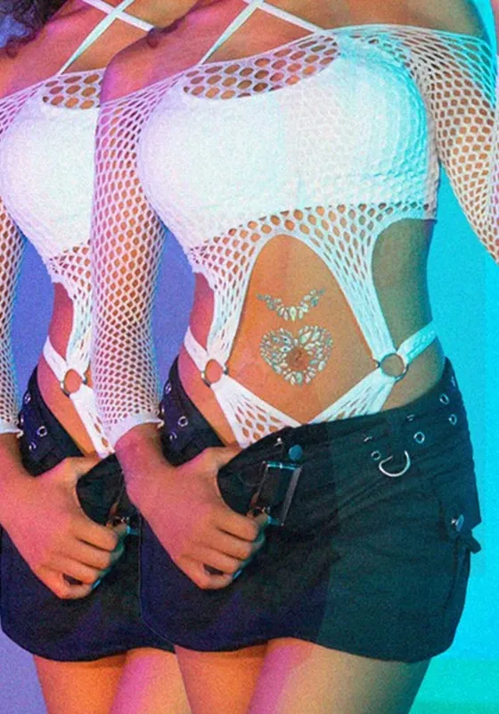 Стрази-прикраси для тіла Leg Avenue Novalie body jewels sticker