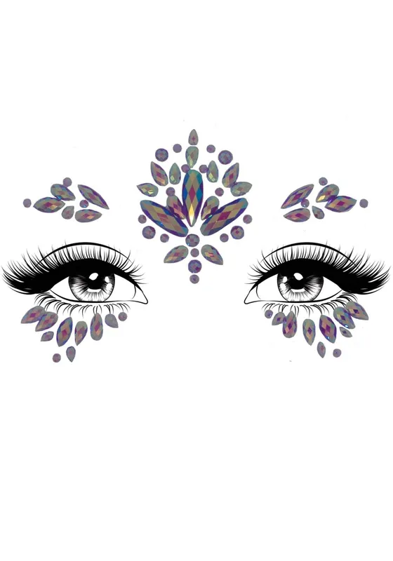 Стрази-прикраси для обличчя Leg Avenue Verity face jewels sticker