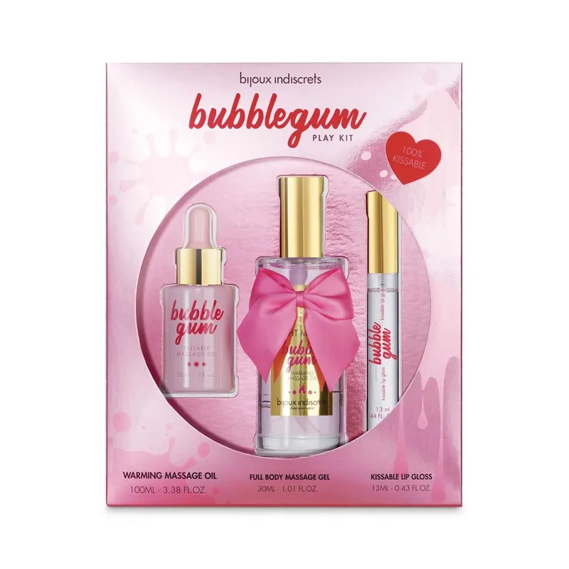 Подарунковий набір Bijoux Indiscrets Bubblegum Play Kit з ароматом жуйки