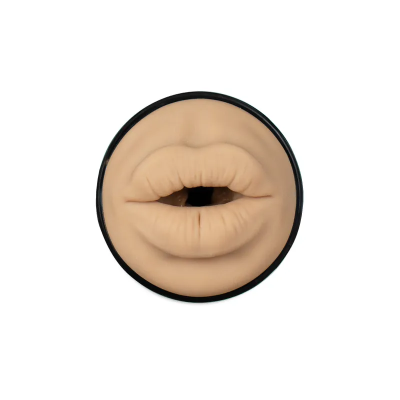 Мастурбатор-ротик Kiiroo FeelVictoria Mouth з насадкою PowerBlow Combo Set