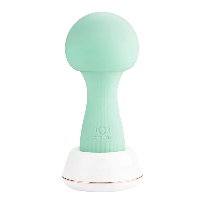 Вібромасажер Otouch MUSHROOM Teal, 7 режимів, функція нічника