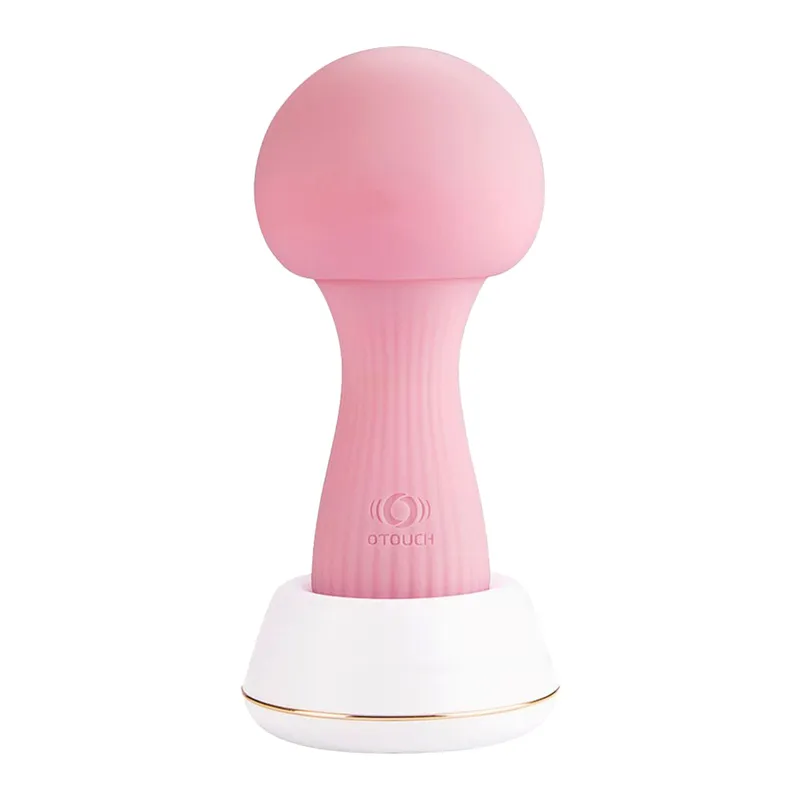 Вібромасажер Otouch MUSHROOM Pink, 7 режимів, функція нічника