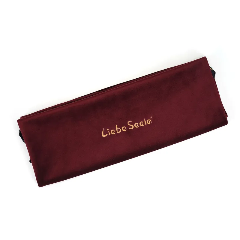 Оксамитовий мішечок для зберігання іграшок Liebe Seele Wine Red Large Storage Bag Oblong, 34×45 см