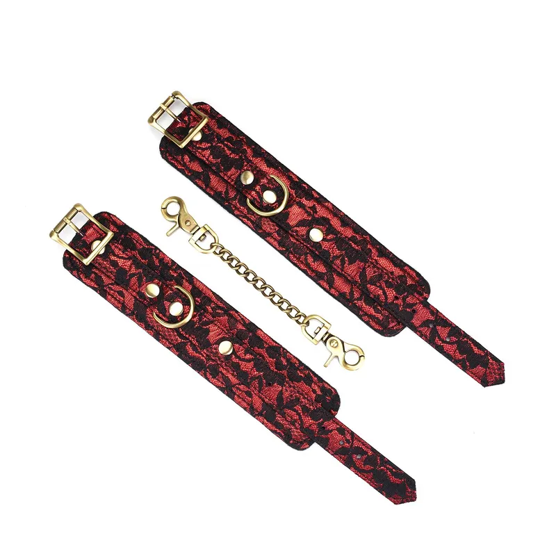 Наручники Liebe Seele Victorian Garden Wrist Cuff з мереживом та ланцюжком