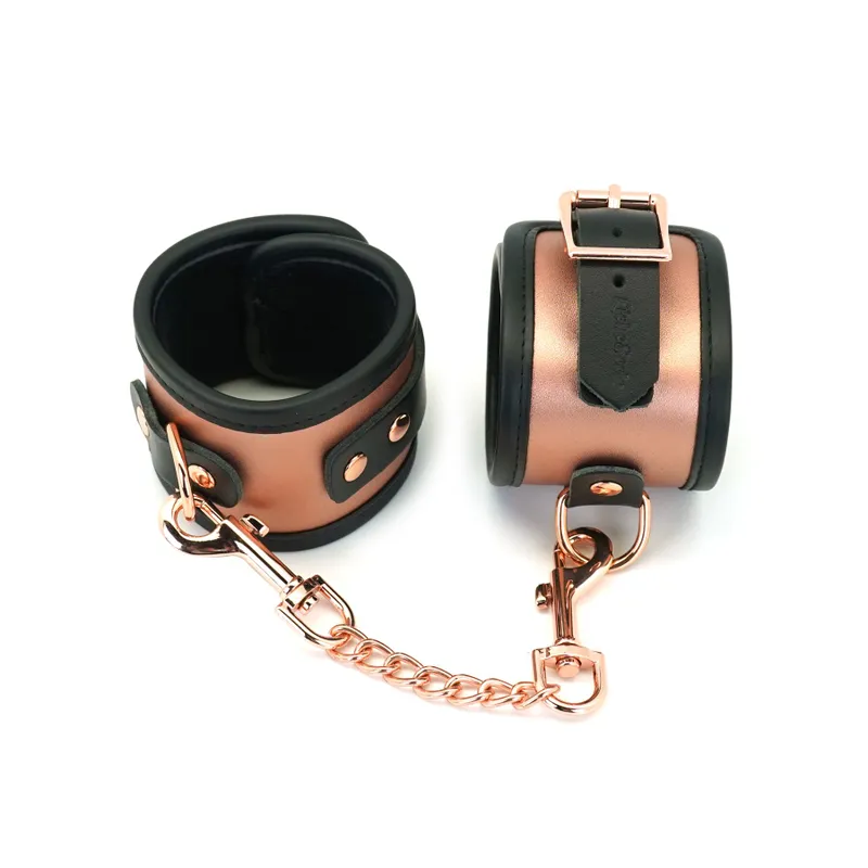 Наручники Liebe Seele Rose Gold Memory Wrist Cuff, натуральна шкіра, рожеве золото