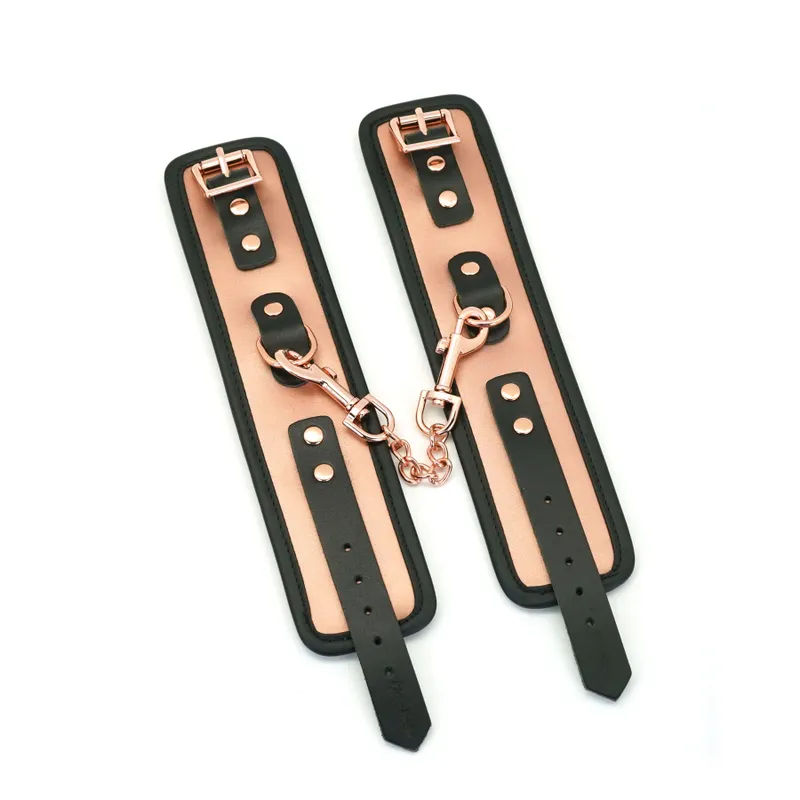 Наручники Liebe Seele Rose Gold Memory Wrist Cuff, натуральна шкіра, рожеве золото