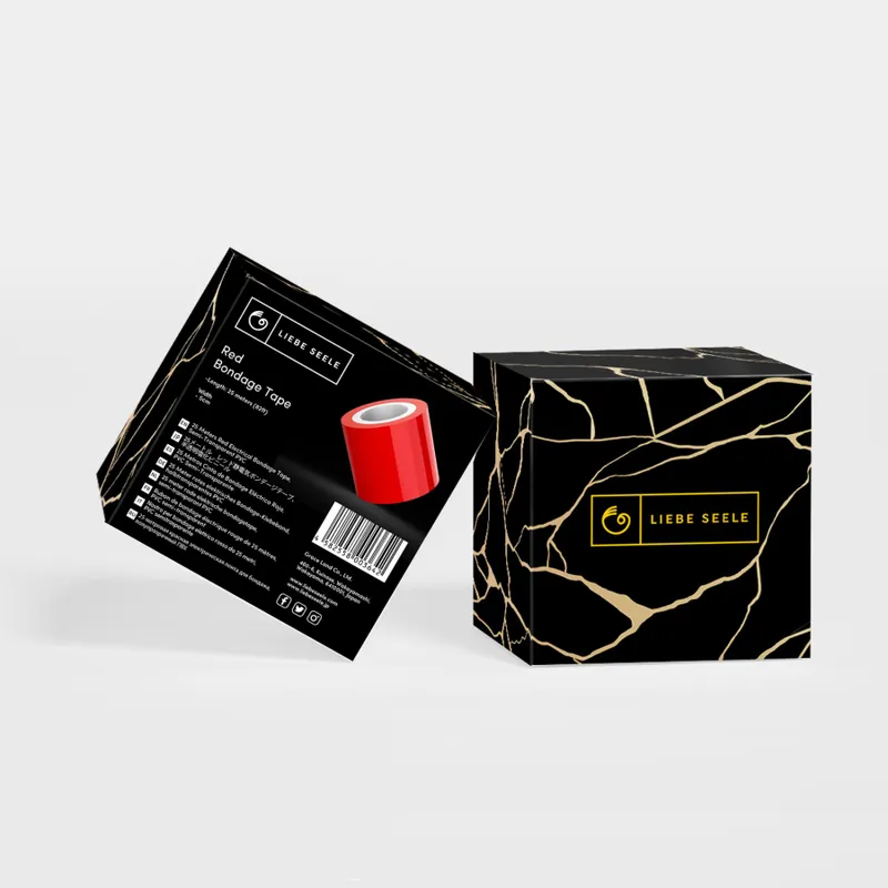 Скотч для бондажу Liebe Seele Bondage Tape Red, 5 см × 25 м