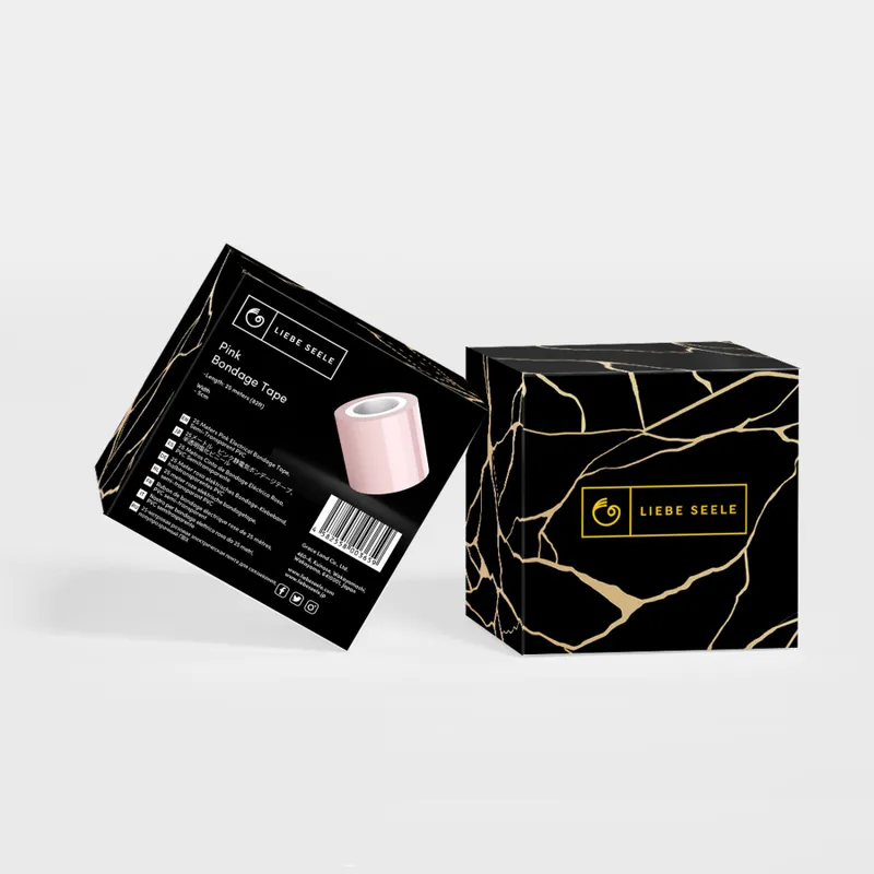 Скотч для бондажу Liebe Seele Bondage Tape Pink, 25 м